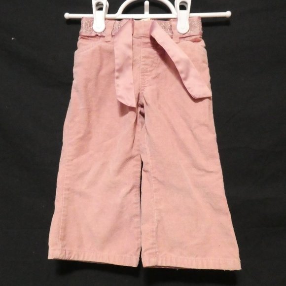 OLD NAVY | 18-24 months | Pants with Front Silver and Ribbon Waistband Design - Picture 1 of 11